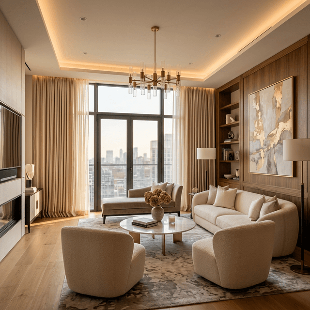 Luxury Silk Installation